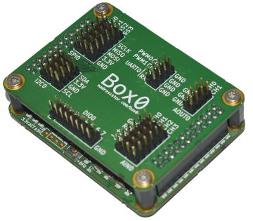 Box0 with rev 0.3 breakout board